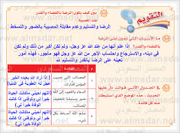 حل تمارين الدرس الثالث وحدة من أعمال القلوب ص21 المصدر السعودي