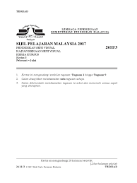 Calon dikehendaki menjalankan kajian dan menghasilkan peta lakar di kawasan sekitar tempat tinggal / sekolah anda. Krsv 2017