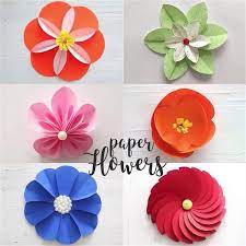 6 Easy Paper Flowers Follow Ventunoart Diy Diyvideos Diycrafts Diytutorial Diyproject Easydiy Papercraft Flower Flowerstagram