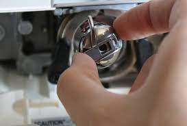 How to install a side load bobbin. 5 Threading The Sewing Machine Front Loading Bobbin Yellow Spool