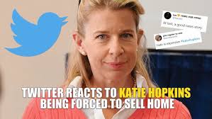 Twitter reacts to Katie Hopkins being forced to sell home