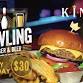 Bowling, Burger & Beer Night event image