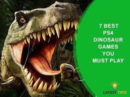 Ps4 Dinosaur Games We Know Dinosaurs Have Extinct Millions Of Years Ago But Can We Get Over Them No We Just Ca Dinosaur Games Dinosaur Jurassic Park Movie