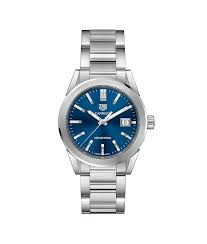 Tag Heuer Carrera Blue Dial Lady Watch Wbg1310 Ba0758