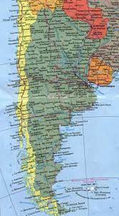 Красным на карте помечены номера дорог и места где они проложены. Podrobnaya Karta Argentiny Na Russkom Politicheskaya Fizicheskaya Turisticheskaya Gde Nahoditsya Argentina Na Karte Mira Webmandry Com