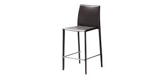 Une belle variante du tabouret de bar blanc! Tabouret De Bar Tempo Marron Optez Pour Nos Tabourets De Bar En Cuir Marron Rdv Deco