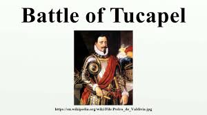 After the defeat at tucapel, the spanish hastily reorganized their forces, reinforcing the defenses of fort imperial and abandoning the settlements of confines and arauco in order to strengthen concepción. Battle Of Tucapel Youtube