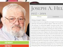 Joseph Heller obituary: Connecticut dad, prankster hilariously honored