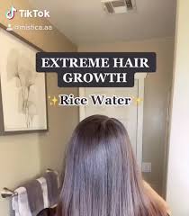 While all that sounds good, is it true? Investigating Tiktok S Newest Hair Hack Rice Water Mille