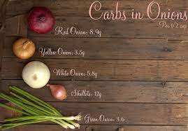 Carbs In Onions I Always Use Yellow Or Green Onions For The Reason To Keep Carbs Lower And I Thought This Chart C Ketogenic Food List Carbs Low Carb Veggies