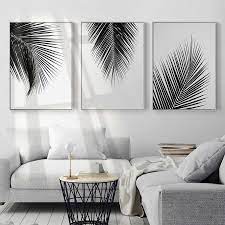 Black White Leaves Evasdecor Com Living Room Pictures Home Decor Living Room Decor