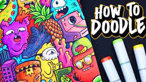 Vexx is a 20 y/o doodling artist from belgium. How To Doodle Youtube
