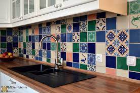 Eine konsularische unterstützung durch die deutsche botschaft in. Marokkanische Fliesen Fur Das Feriengefuhl In Ihrer Kuche Mexambiente