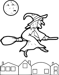 Dessine les coloriages sorcière et son balai de dessin et coloriage en ligne pour enfants. Coloriage Sorciere Avec Balai Dans Le Ciel Dessin Halloween Sorciere A Imprimer