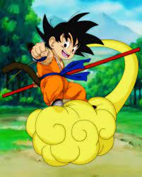 The most prominent protagonist of the dragon ball series is goku, who along with bulma form the dragon team to search for the dragon balls at the beginning of the series. Kid Goku Nimbus By Mitsu Ino On Deviantart