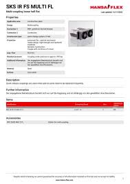 Sign in to your docusign account to electronically sign documents, request signatures, check document status, send reminders, and view audit trails. Compact Catalogue Hansa Flex Ag Pdf Catalogs Technical Documentation Brochure