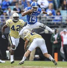 The leap heard 'round the bluegrass cemented johnson's spot in uk history. Johnson Begins Camp As Kentucky S No 1 Quarterback Wkrc
