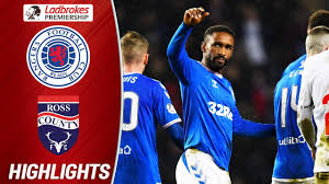 About the match glasgow rangers vs ross county live score (and video online live stream) starts on 2020/10/04 at 14:00:00 utc time in scottish premiership. Rangers 2 0 Ross County Defoe Stretchered Off After Scoring Ladbrokes Premiership Youtube