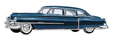 Image result for Azure Blue 1953 Cadillac