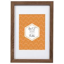 Any piece that measures 21.0 x 29.7 centimetres, or 8.27 x 11.69 inches, can use an a4 picture frame. Promenade Frame 8 X 12 With 6 X 8 Opening Brown Officeworks