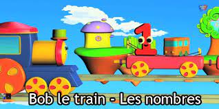 Comptons à présent les objets dans mon wagon. Bob Le Train Les Nombres Kids