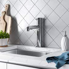The faucet i chose is this gorgeous trinsic single handle kitchen faucet with touch2o technology!! 4159 Dst Bl Dst Ar Dst Delta Trinsic Standard Pull Out Single Handle Kitchen Faucet With Diamond Seal Technology Reviews Wayfair