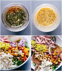 In a large bowl, toss the spring mix and tomatoes with vinaigrette. Italian Chopped Salad Cpk Copycat Chelsea S Messy Apron