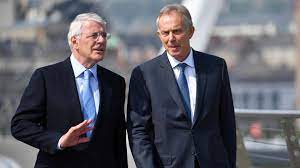 Today blair runs the tony blair institute for global change. Brexit Britische Ex Premiers Tony Blair Und John Major Greifen Boris Johnson An