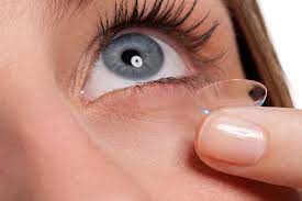 If your lens isn't wide enough, a portion of the light that enters your eye would be refracted only by your eye's lens (without the help of the contact lens), while the rest of the light entering your eye, with the help of the contact lens, would be in focus. Contact Lens Stuck In Eye Causes And Remedies Contactsdirect