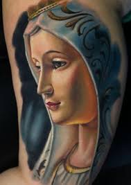 The virgin mary tattoos also belong to this category and are worn by men and women on different body parts. Virgin Mary Tattoo Mary Tattoo Virgin Mary Tattoo Mother Mary Tattoos