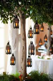 40 Hanging Lanterns Decor Ideas For Indoor Or Outdoor Weddings Bohemian Wedding Details Hanging Lanterns Moroccan Garden