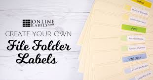 Quick help for printing with apli word. How To Create File Folder Labels In 5 Easy Steps