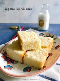 Egg Free Hot Milk Cake How To Make Hot Milk Cake Polka Puffs Recipe Hot Milk Cake Egg Free Baking Eggless Cake Recipe