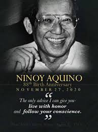 Former philippine president corazon aquino speaks to the media during a prayer rally in manila. Ninoy Cory Aquino Foundation Today We Commemorate The Birth Anniversary Of The Man Who Lived To Fight For The Right Without Question Or Pause Happy Birthday Sen Ninoy Facebook