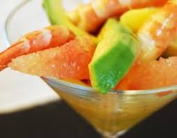 Recette Coupe Fraicheur Mangue Pamplemousse Avocat Crevettes Vinaigrette A La Mangue Recette Mangue Pamplemousse Salade Avocat Pamplemousse