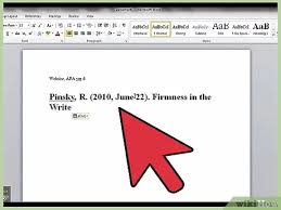 Fatto questo, preparatevi a scrivere la prima fonte bibliografica accademica, in questo modo: 3 Modi Per Aggiungere Un Sito Web A Una Bibliografia