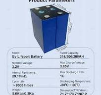 Xiho prix usine E V E LF280K 3.2v 280Ah 300Ah Lifepo4 batterie cellule  prismatique lithium-ion 48v batterie solaire