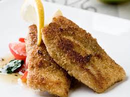 Filets De Lieu Panes Au Parmesan