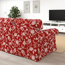 Annunci di vendo divano letto 2 posti ikea modello: Ektorp Divano A 2 Posti Virestad Rosso Bianco Ikea It