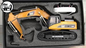 Rc Excavator Unboxing Huina 580 Hydraulic Fully Metal Custom Built Fly Sky Kttv Youtube