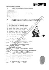 Crime And Punishment Worksheet