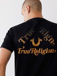 True religion true religion ao logo joggers mens. Men S Designer T Shirts True Religion
