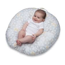 Feeding Pillows And Covers 160065 Boppy Newborn Lounger Gray Taupe Propeller Cb843 Buy It Now Only 19 99 On Ebay Feeding Pillows Covers Boppy Bantal