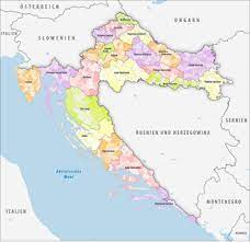 Diese karte zeigt die politischen aspekte von kroatien. Kroatien Wikipedia