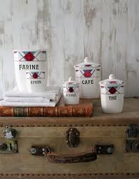Pots Anciens De Cuisine En Ceramique Digoin Sarreguemines Effel Rangement Cuisine Decor Art Deco Pots A Epices Pot16 Decorative Jars Shabby Chic Homes Etsy