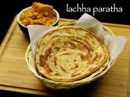 Lachha Paratha Recipe Lachha Parantha Recipe Hebbar S Kitchen Paratha Recipes Paratha Recipes