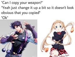 Hamon clacker volley was an improvised weapon created by joseph joestar in his early attempts to battle the pillar men. Mjolnir S Hammer Clacker Volley Animemes