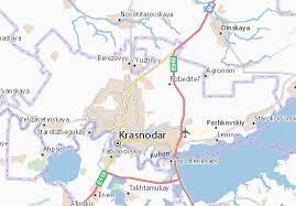 Sonne, regen, schnee, wind und temperatur. Michelin Landkarte Krasnodarskiy Stadtplan Krasnodarskiy Viamichelin