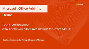 May 24, 2021 · after installation, you'll see an entry for microsoft edge webview2 runtime under control panel > programs > programs and features. Edge Webview2 New Web Runtime For Office Add Ins Youtube