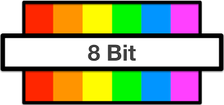 Resultado de imagen para que es color de 8 bits